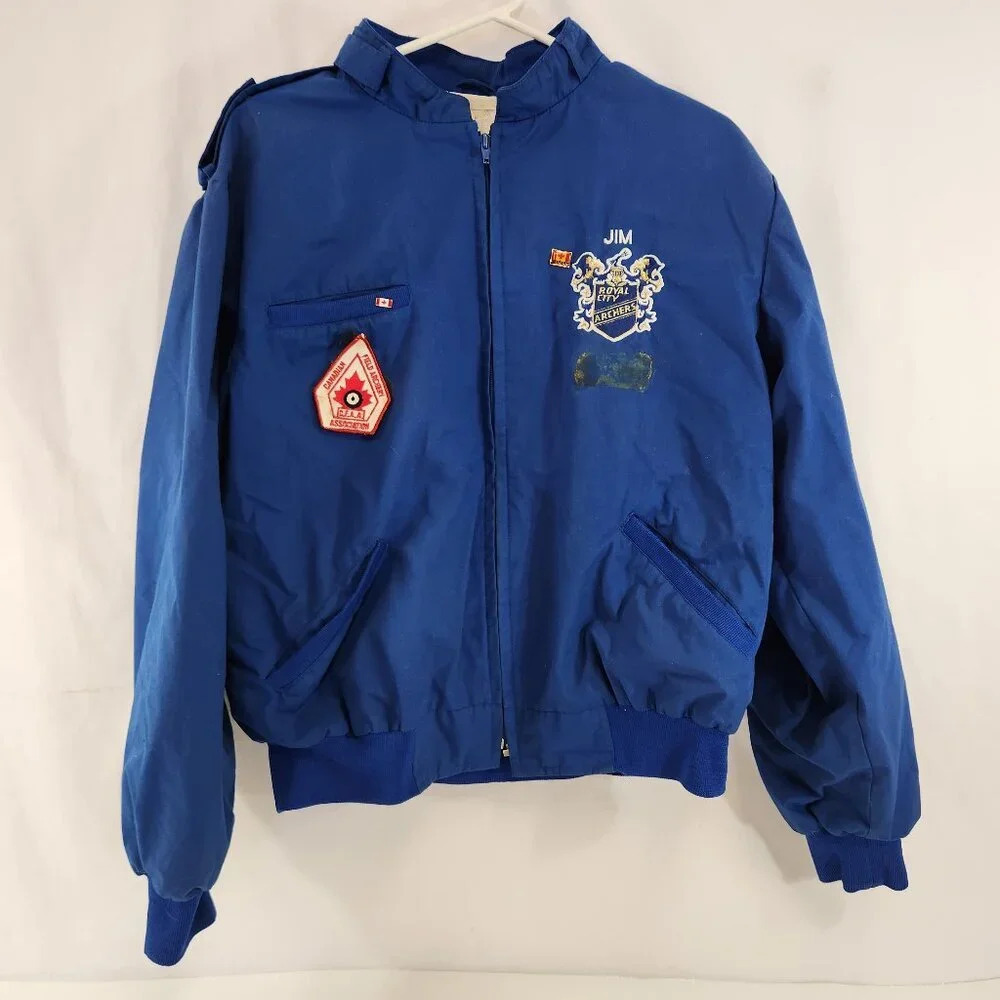 Tristar CFAA Canadian  Field Archery Association Lightweight Jacket Vintage